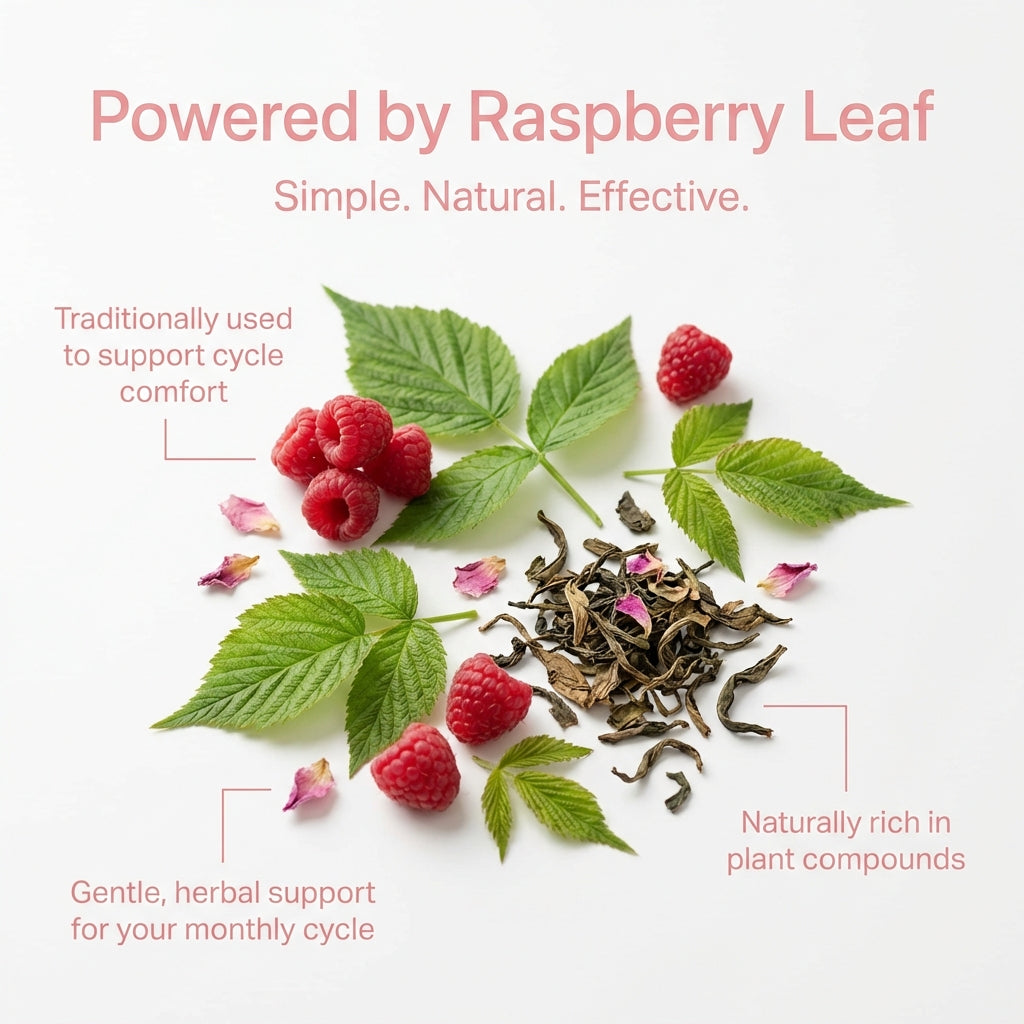 EaseHer™ Raspberry Leaf Tea