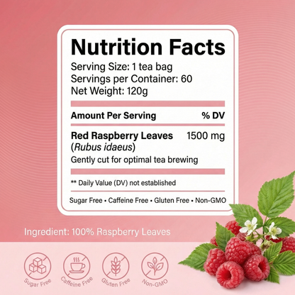 EaseHer™ Raspberry Leaf Tea